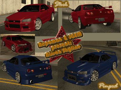Nissan Skyline GT-R R34